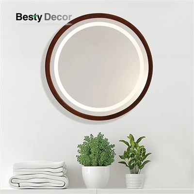 Cermin LED Bulat